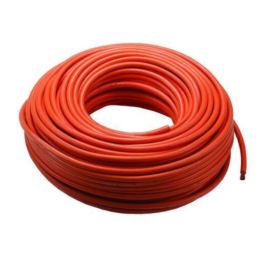 Orange Sleek Design And Durable Reduce Electic Bill Copper Pvc Welding Cable