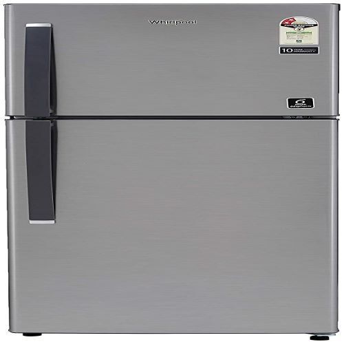 Whirlpool 245 Liters Two Star Frost-Free Grey Shock Free Double Door Refrigerator Warranty: 10 Year