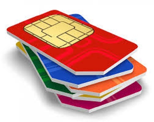 Easy To Install Fast 4g Lte Data Unlimited Texts And Direct Call Option Multicolor Sim Card - Plastic Material, Flip Design, Color Display , Compatible with Most Cell Phones