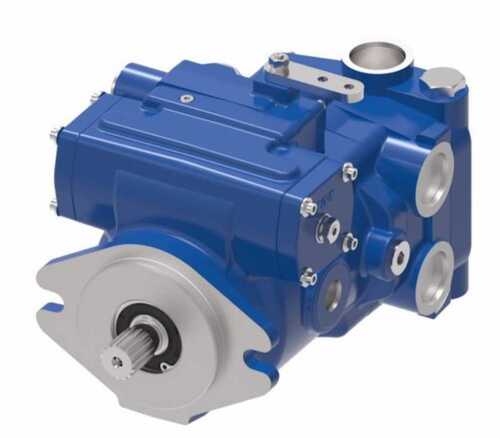 Metal Eaton Servo Controlled 72400 Variable Displacement Piston Pump, Blue Color