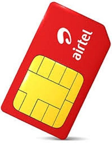 Red Yellow Easy To Install Fast 4G Lte Data Unlimited Texts And Direct Call Option Sim Card 