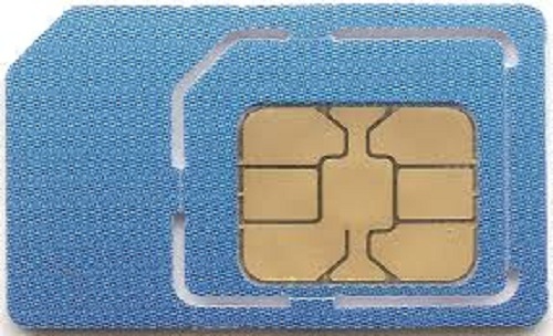 Fast 4G LTE Easy To Install Data Unlimited Texts And Direct Call Option Blue White SIM Card - Plastic Material, Flip Design, Color Display | Versatile Compatibility, Essential Mobile Connectivity