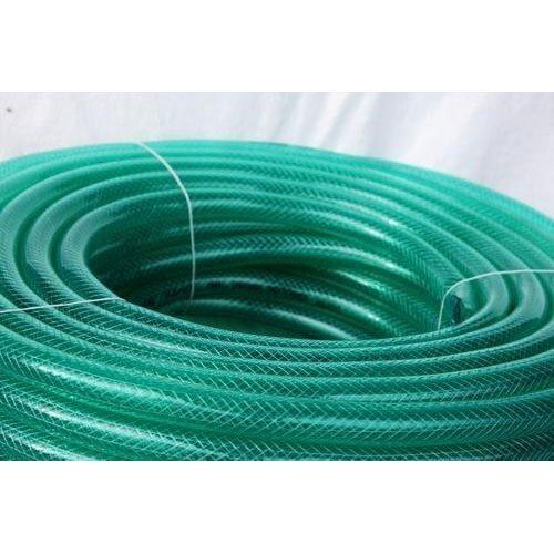 Green Colour 30 Meter Length And 10 Mm Diameter Rubber Material Hose Pipe 