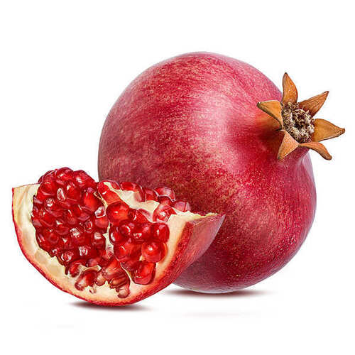 Highly Nutritious Healthy Antioxidants Flavonoids Tasty Fruit Fresh Pomegranates 
