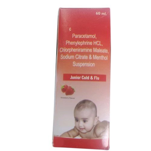 जूनियर कोल्ड एंड फ्लू सिरप कमरे का तापमान