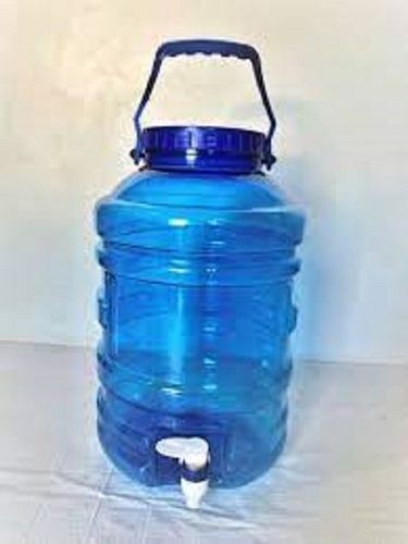 Long Durable Affordable Light Weight Round Plastic Blue Wide Mouth Water Jar