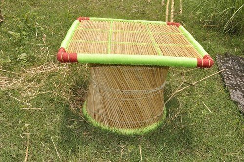 Sturdy Durable Eco-Friendly Strong And Lightweight Brown Cane Centre Table
