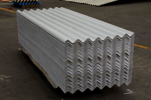 Lining Weather Resistance Light Weight Strong Durable Rectangular Cement Roofing Sheets