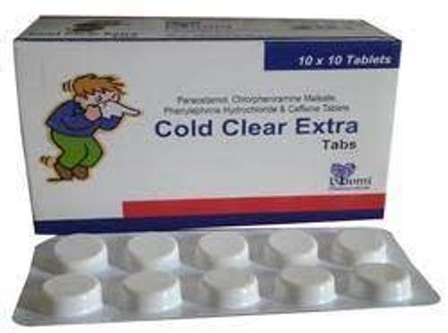  Anti Cold Tablet, Cold & Clear Extra Tablets 10 X 10 Tablets 