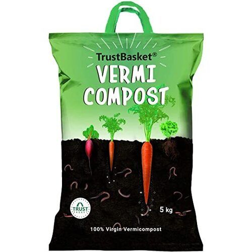  Trustbasket Organic Microbial Micro-Organisms Vermicompost Fertilizer Manure For Plants Chemical Name: Ammonium Sulphate