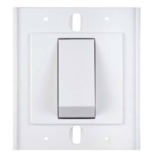 230 Voltage Size 15x15cm Rectangular Shape Modular White Electrical Switch