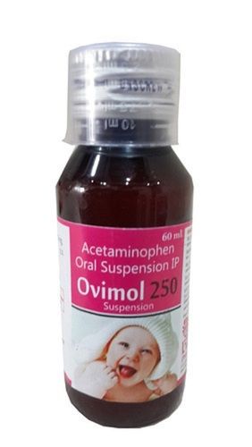 Liquid Acetaminophen Oral Suspension Ovimol Wet Cough Syrup 