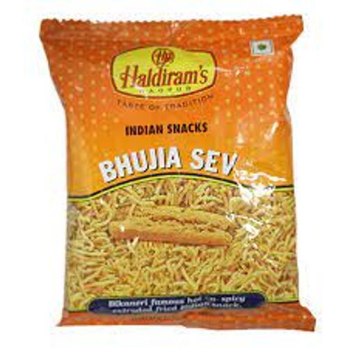 Chickpea Flour Spices Fried Crispy Snacks Haldiram Aloo Bhujiya Sev 
