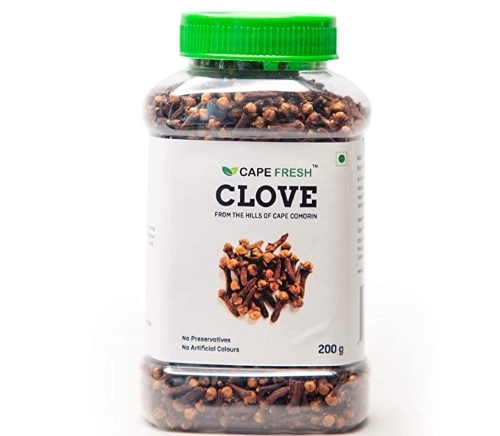 Whole Dried Clove - 200 Grams Brown Color 4-Star Grade with Sweetness Bitterness and Astringency