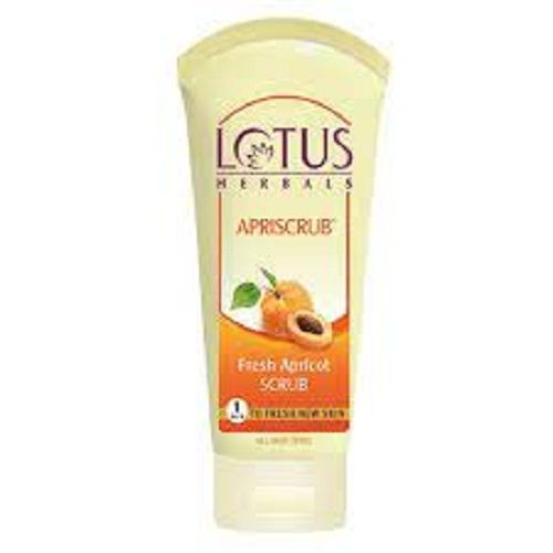 Fresh Moisturizing Creamy Texture Hydrating Lotus Herbals Apricot Scrub