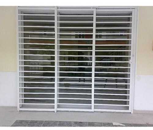 Easily Assembled High Performance Heavy Duty Strong Stainless Designer Steel White Door Grills