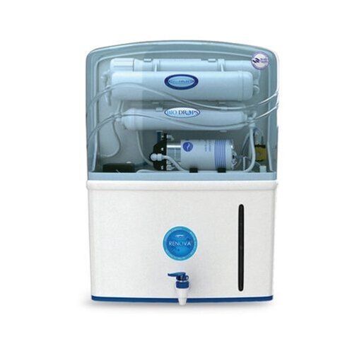 High Performance Long Durable Wall Mounted Blue White Ro Water Purifier  Dimension(L*W*H): : 36.1 X 35 X 44.7 Millimeter (Mm)