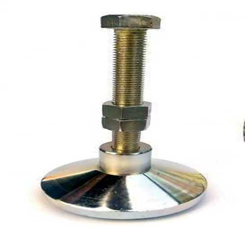 High Strength Simple Control Damage Reducer Anti Vibration Mount - Mild Steel, 80-200 mm, Silver Color, 1-20 kg | Ideal for Electronics and Industrial Applications
