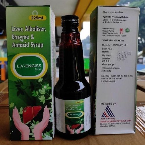 Liver, Alkaliser, Enzyme And Antacid Syrup