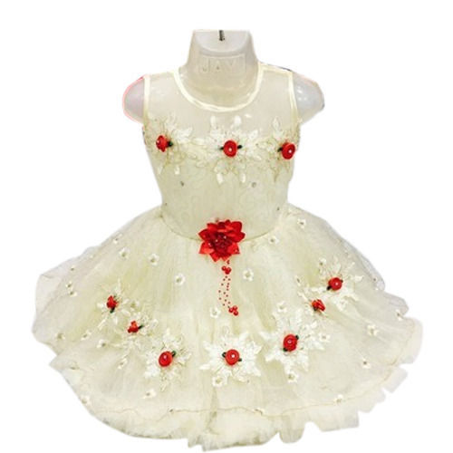 Party Wear Skin Friendly Breathable Comfortable Designer And Stylish Embroidered Frock For Kids  Age Group: 2-5