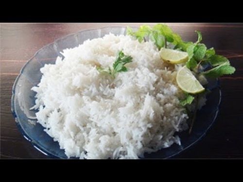 Pure Rich Fiber And Vitamins Carbohydrate Healthy Tasty Naturally Grown Boiled Rice