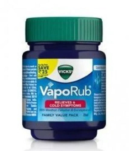 Vicks Vaporub Family Value Relieves And Cold Symptoms Pack Of 25 Ml Size Application: Bacteria