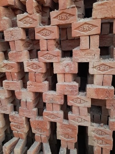Clay Bricks - 9x4 Inch Red Blocks | High Strength, Solid Porosity, Weather Resistant, Long Lasting Durability