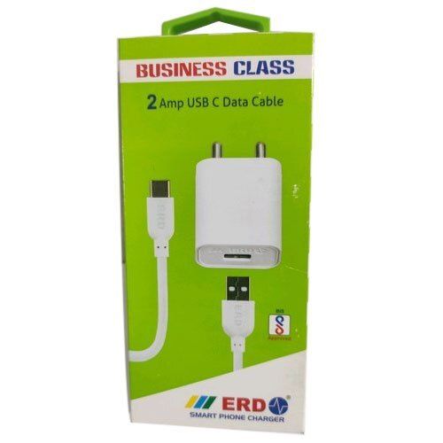 1.2 M Red 2 Amp C Usb White Cable Charger