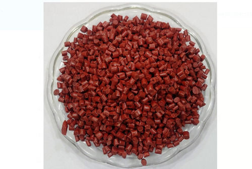 Red Colour Strong Plastic 500 Grams Density Abs Granules For Industrial Use Water Proof