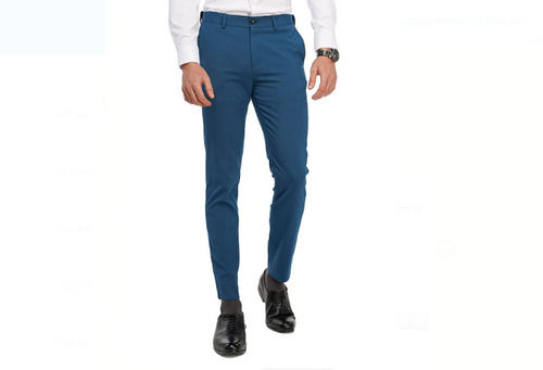 Shop WES Formals Navy Checkered RelaxedFit Trousers Online  Westside
