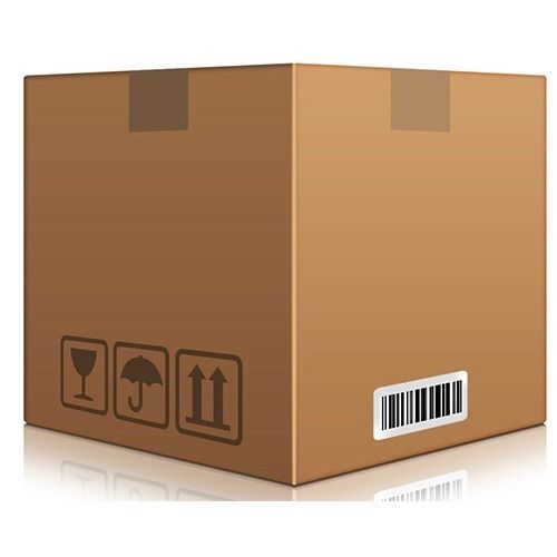 Matte Lamination Strong And Eco Friendly Rectangle Shaped Brown Paper Corrugated Carton Box 