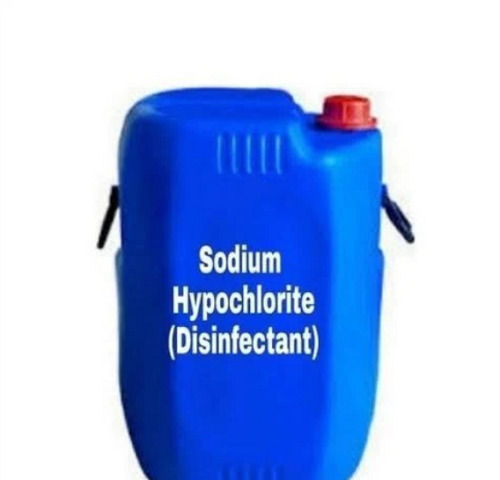 50 Litre Packaging Size Form Liquid For Disinfecting Agent Sodium Hypochlorite