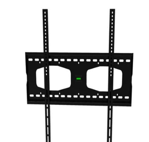 ब्लैक पेंट फिनिश माइल्ड स्टील मटेरियल फिक्स्ड वॉल माउंट एलईडी टीवी स्टैंड