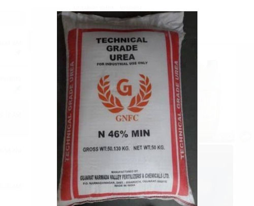 Technical Grade Urea For Organic Fertilizer With 50 Kilogram Sack Bag Packaging  Purity(%): 95%