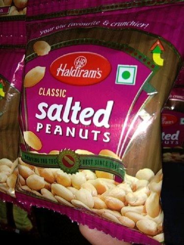 Hygienically Packed Crispy Mouthwatering Tasty Bit Haldiram Classic Salted Peanuts 