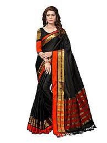 Printed Ladies Fashionable Elegant Designs Party Wear Stylish Multicolor Silk Saree