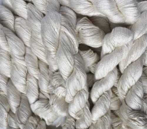 Light Weight Strong And Good Elasticity Fancy White Soft Knitting Yarn 