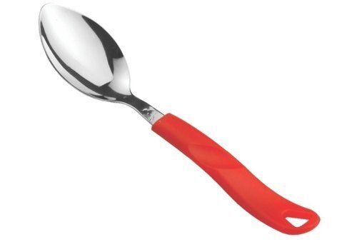 Lightweight Scratch Resistance Easy To Clean Silver Stainless Steel Spoon 