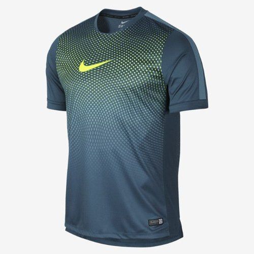 Casual Blue Skin Friendly Wrinkle Free Round Neck Men Printed Polyester Sports T Shirt Gender: Women