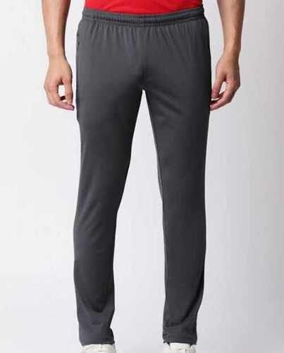 Mens Track Pants For Walking Occasion, Stretchable And Machine Made