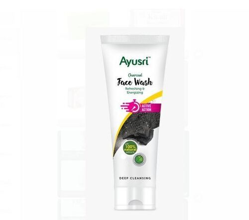 Packaging Size 100 Ml Ayusri Natural Charcoal Face Wash Recommended For: As Per Doctor