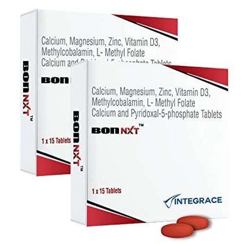 Bon Nxt Calcium, Magnesium, Zinc, Vitamin D3, Methylcobalmin L-Methyl Folate