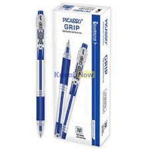 Plastic Comfortable Grip And Lightweight With Extra Smooth Writing Blue Picasso Pen