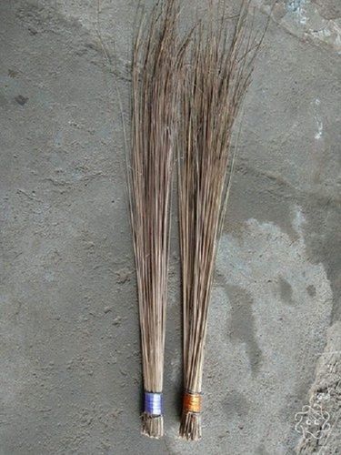 Comfortable To Hold Easy To Use Handmade Lightweight Coconut Broom Sticks Application: For Cleaning