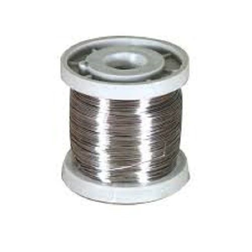 Silver Highly Durable Fine Finish Heat Proof Flame Resistance Nichrome Wire