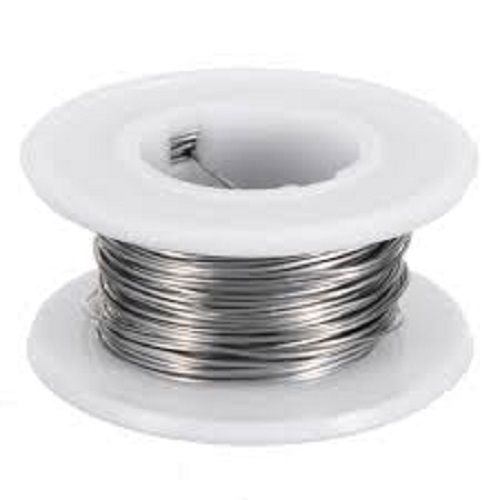 Silver Highly Durable Heat Proof Fine Finish Flame Resistance Nichrome Wire