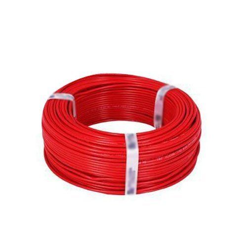 Heat & Flame Resistant Durable And Trusted Red Electric Cable Wire  Conductor Material: Copper