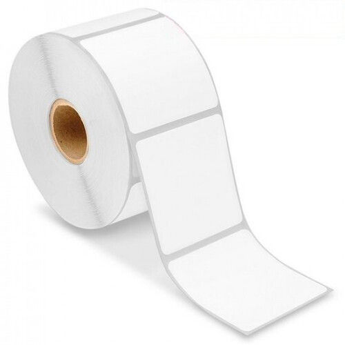 High-strength Extra Strong Self Adhesive Perfection Efficiency Paper White Plain Barcode Label