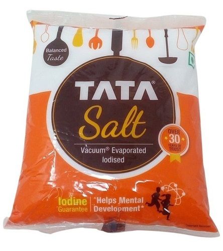 Hygienically Processed And Vacuum Evaporated Gluten Free White Tata Salt