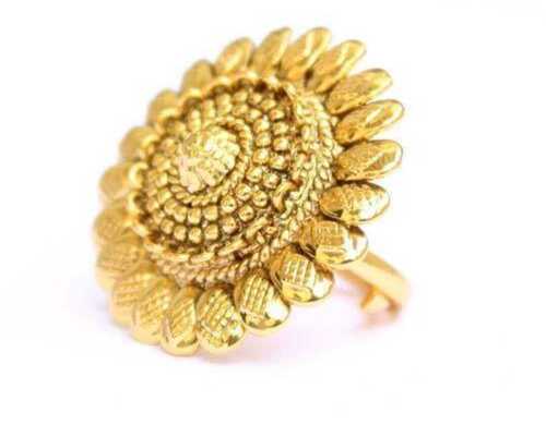 Ladies Stylish And Elegant Look Skin Friendly Antique Designer Artificial Ring